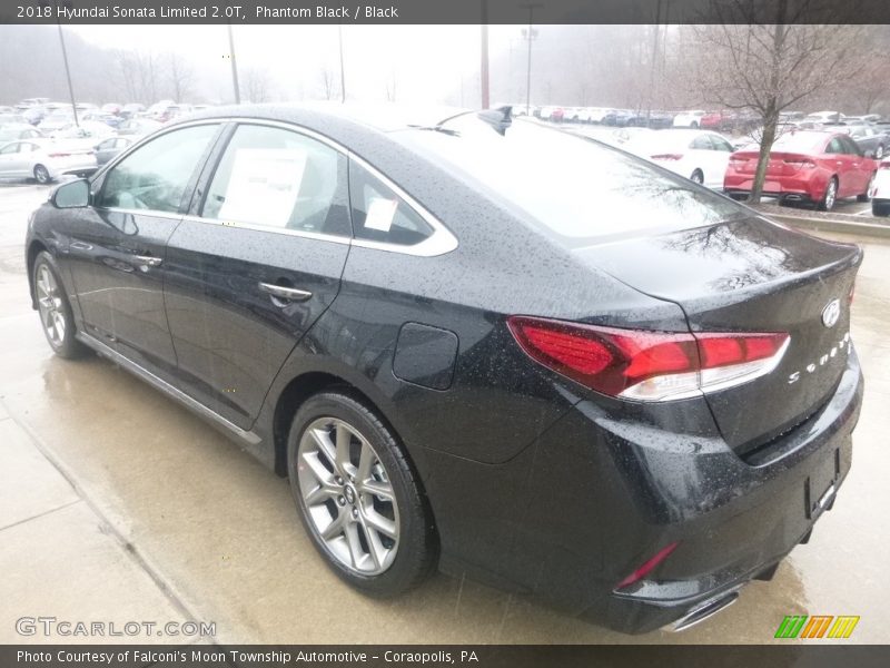 Phantom Black / Black 2018 Hyundai Sonata Limited 2.0T
