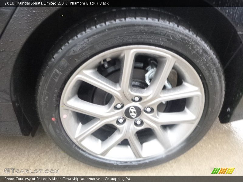 Phantom Black / Black 2018 Hyundai Sonata Limited 2.0T