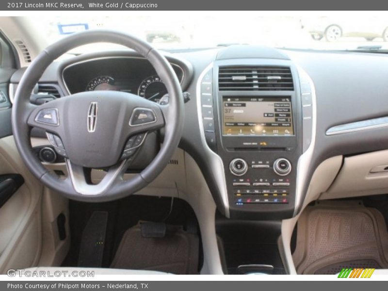 White Gold / Cappuccino 2017 Lincoln MKC Reserve