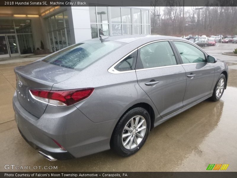 Machine Gray / Black 2018 Hyundai Sonata SE