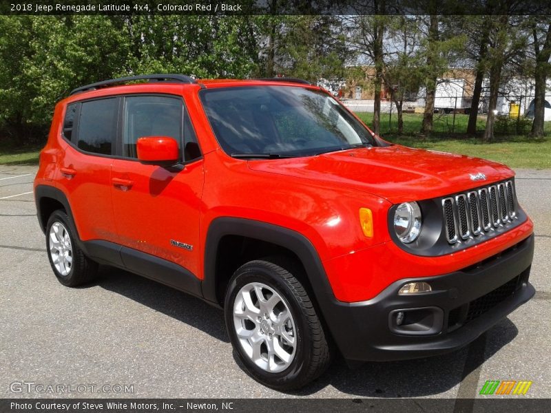 Colorado Red / Black 2018 Jeep Renegade Latitude 4x4