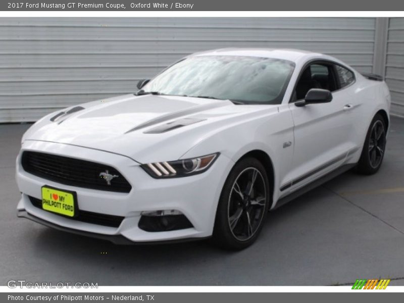 Oxford White / Ebony 2017 Ford Mustang GT Premium Coupe
