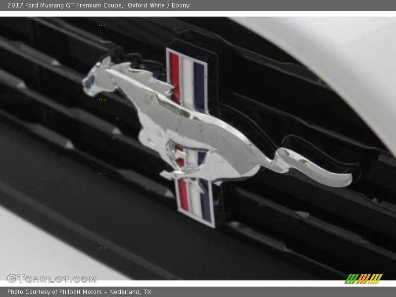 Oxford White / Ebony 2017 Ford Mustang GT Premium Coupe