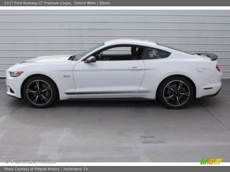 Oxford White / Ebony 2017 Ford Mustang GT Premium Coupe