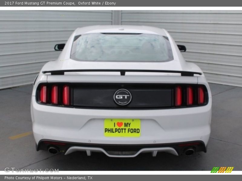 Oxford White / Ebony 2017 Ford Mustang GT Premium Coupe