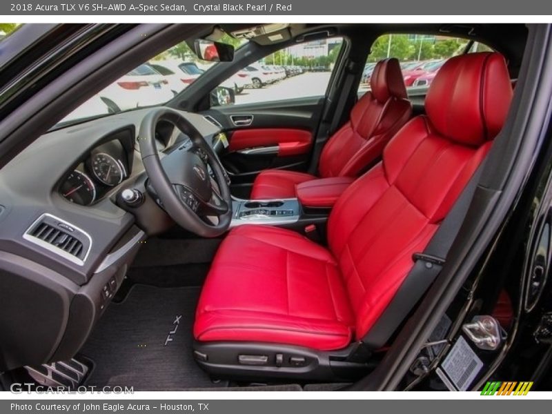 Front Seat of 2018 TLX V6 SH-AWD A-Spec Sedan