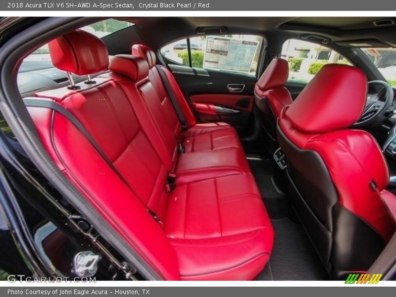 Rear Seat of 2018 TLX V6 SH-AWD A-Spec Sedan