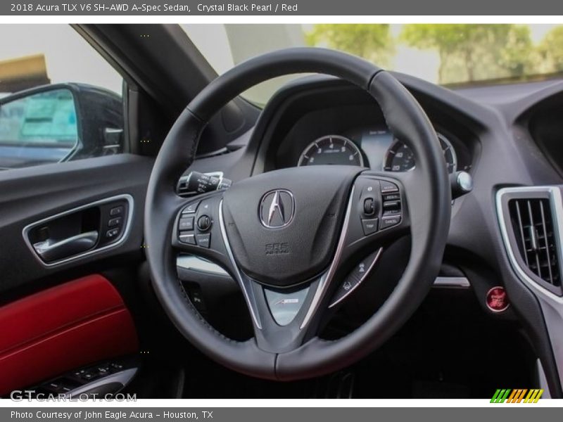  2018 TLX V6 SH-AWD A-Spec Sedan Steering Wheel