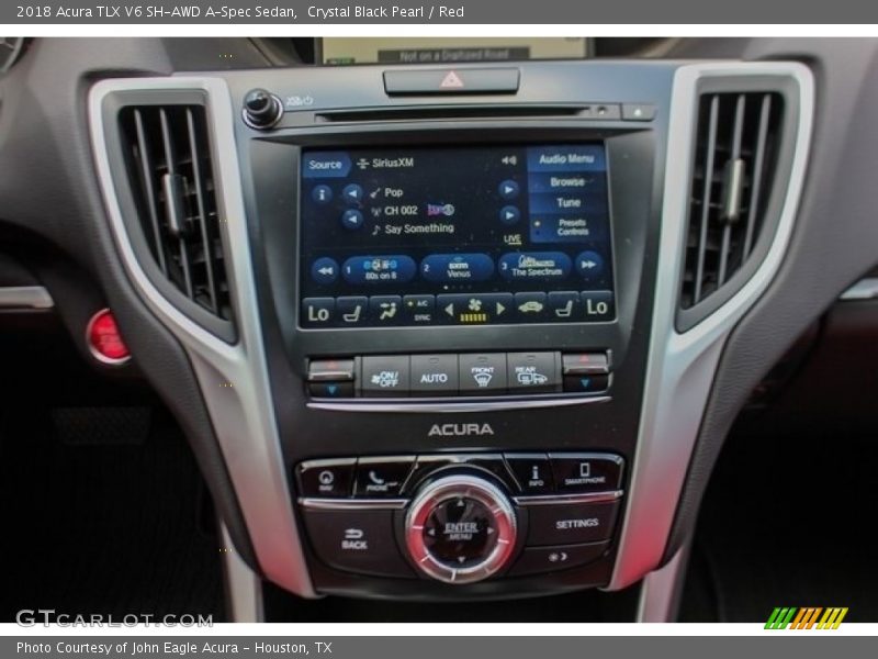 Controls of 2018 TLX V6 SH-AWD A-Spec Sedan