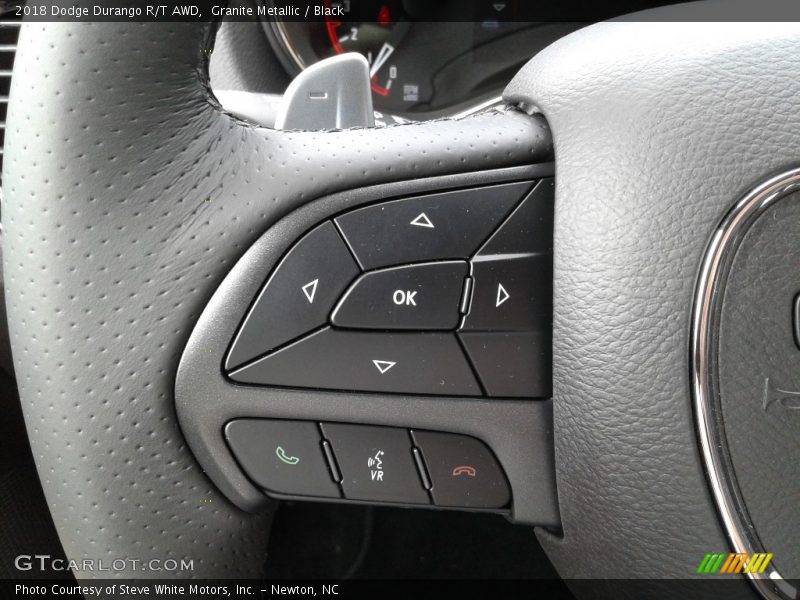 Granite Metallic / Black 2018 Dodge Durango R/T AWD