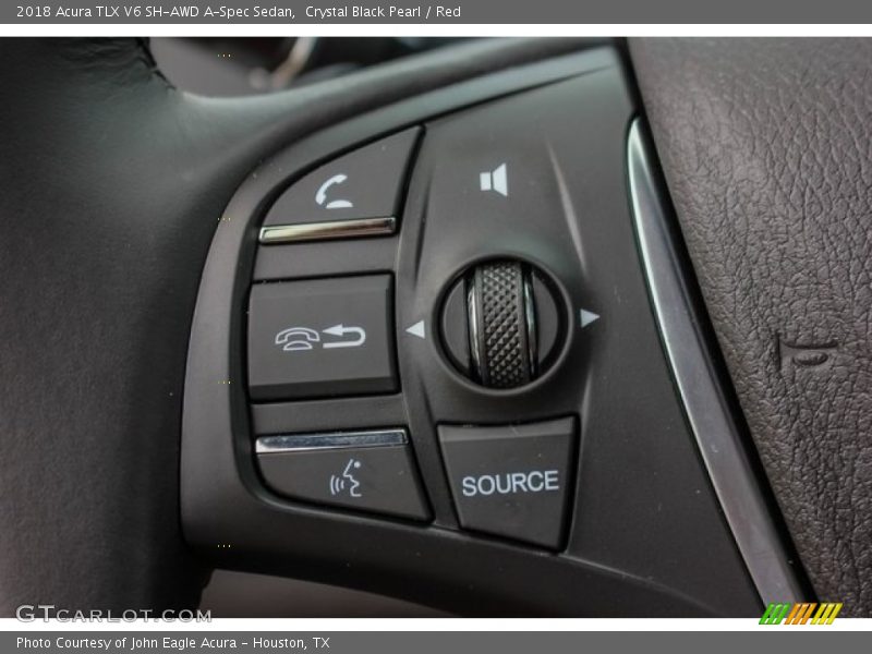 Controls of 2018 TLX V6 SH-AWD A-Spec Sedan