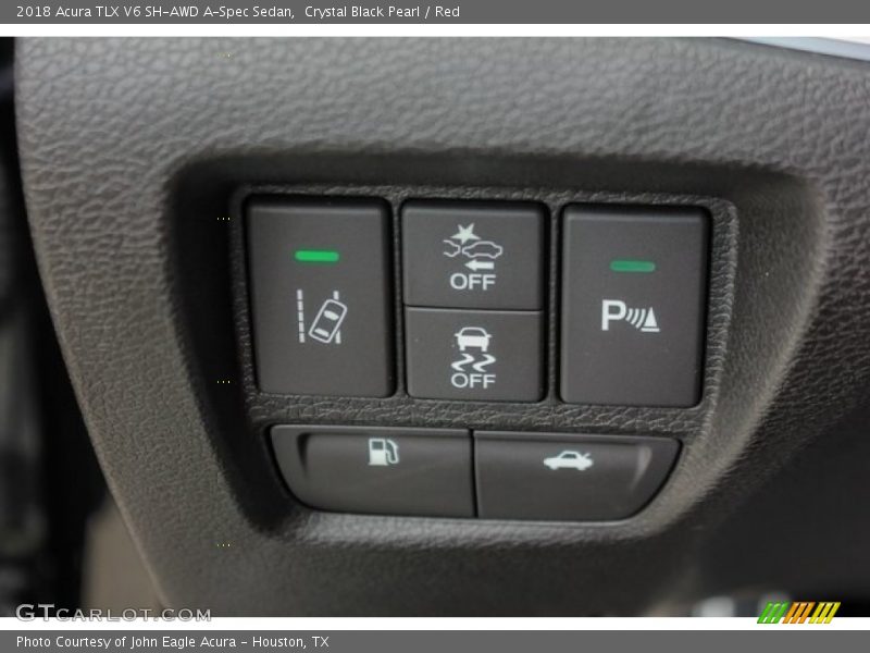 Controls of 2018 TLX V6 SH-AWD A-Spec Sedan