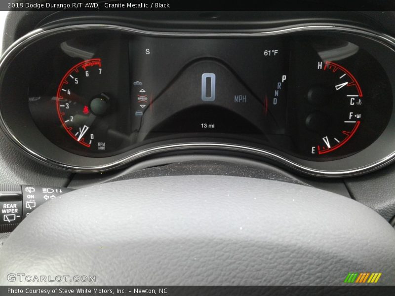 Granite Metallic / Black 2018 Dodge Durango R/T AWD