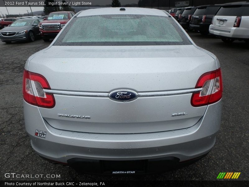 Ingot Silver / Light Stone 2012 Ford Taurus SEL