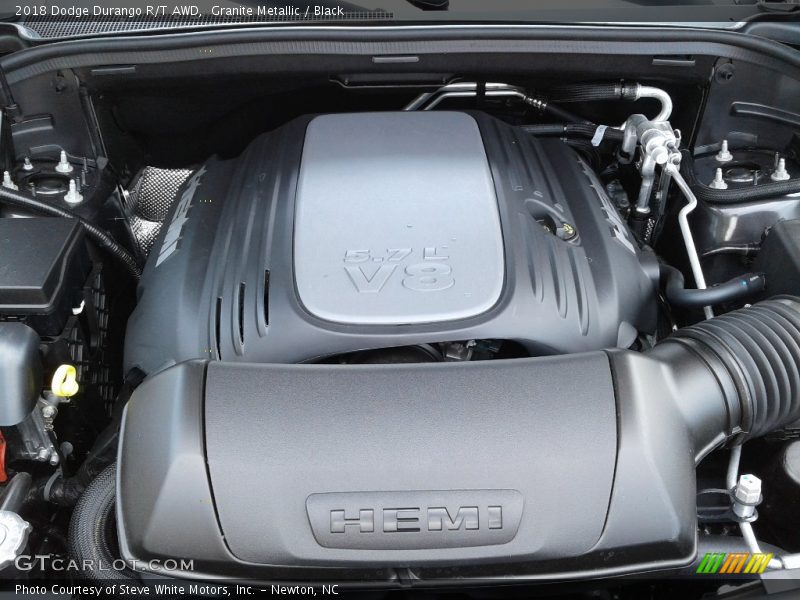Granite Metallic / Black 2018 Dodge Durango R/T AWD