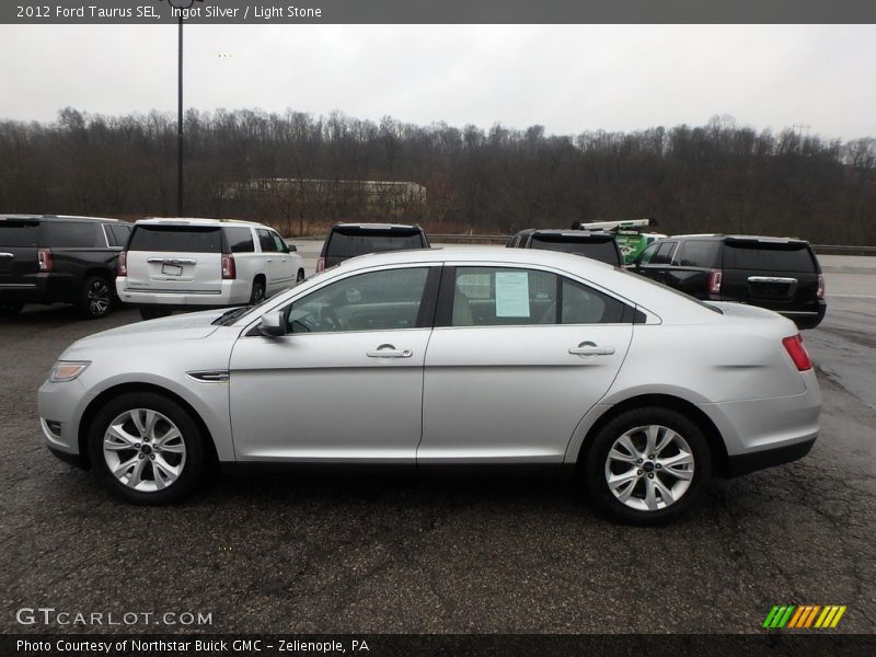 Ingot Silver / Light Stone 2012 Ford Taurus SEL