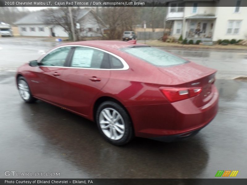 Cajun Red Tintcoat / Dark Atmosphere/Loft Brown 2018 Chevrolet Malibu LT