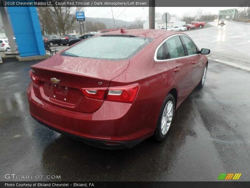 Cajun Red Tintcoat / Dark Atmosphere/Loft Brown 2018 Chevrolet Malibu LT