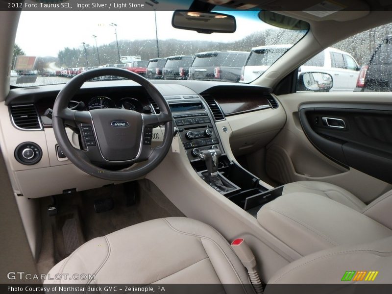 Ingot Silver / Light Stone 2012 Ford Taurus SEL