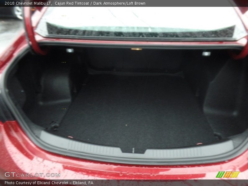 Cajun Red Tintcoat / Dark Atmosphere/Loft Brown 2018 Chevrolet Malibu LT