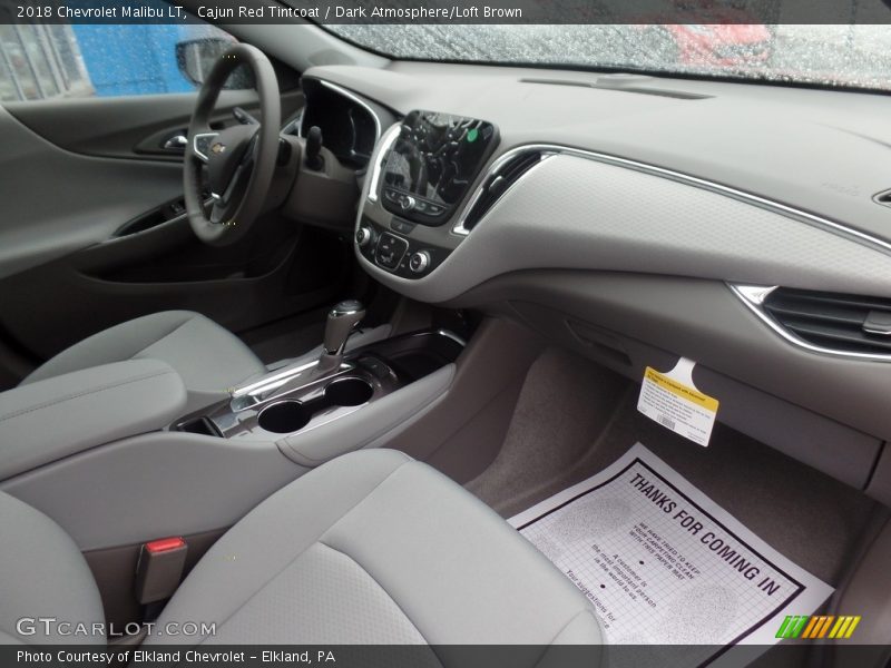 Cajun Red Tintcoat / Dark Atmosphere/Loft Brown 2018 Chevrolet Malibu LT