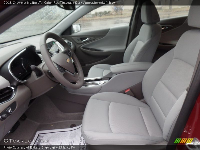 Cajun Red Tintcoat / Dark Atmosphere/Loft Brown 2018 Chevrolet Malibu LT