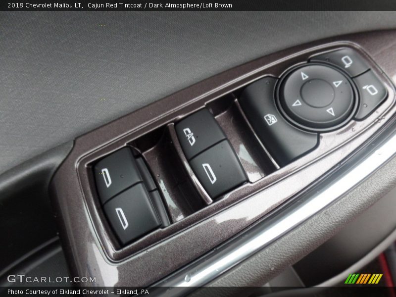 Cajun Red Tintcoat / Dark Atmosphere/Loft Brown 2018 Chevrolet Malibu LT