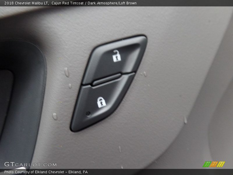 Cajun Red Tintcoat / Dark Atmosphere/Loft Brown 2018 Chevrolet Malibu LT