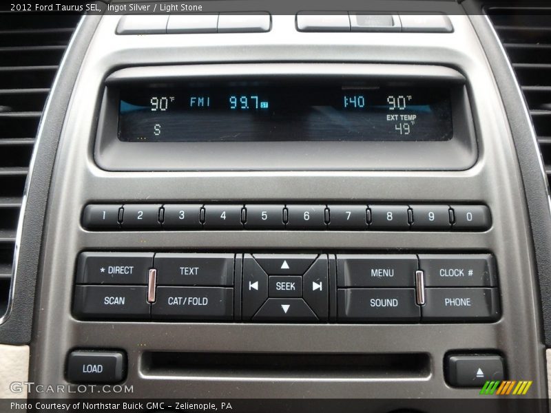 Ingot Silver / Light Stone 2012 Ford Taurus SEL