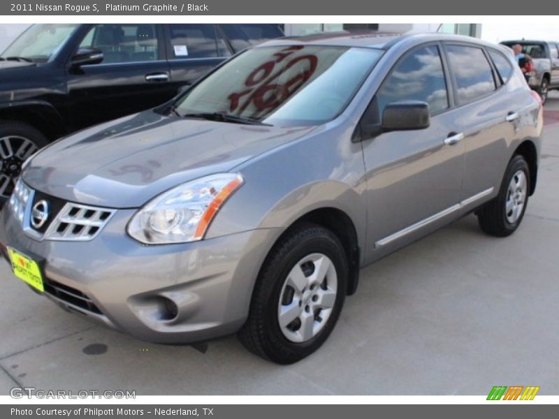 Platinum Graphite / Black 2011 Nissan Rogue S