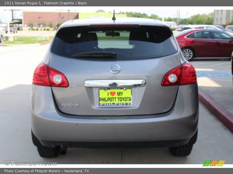 Platinum Graphite / Black 2011 Nissan Rogue S