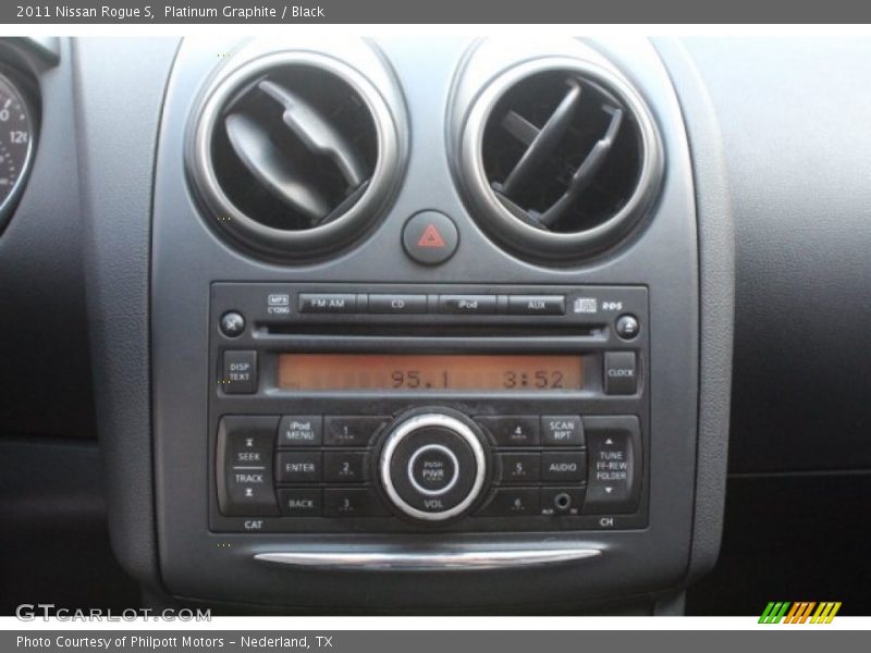 Platinum Graphite / Black 2011 Nissan Rogue S