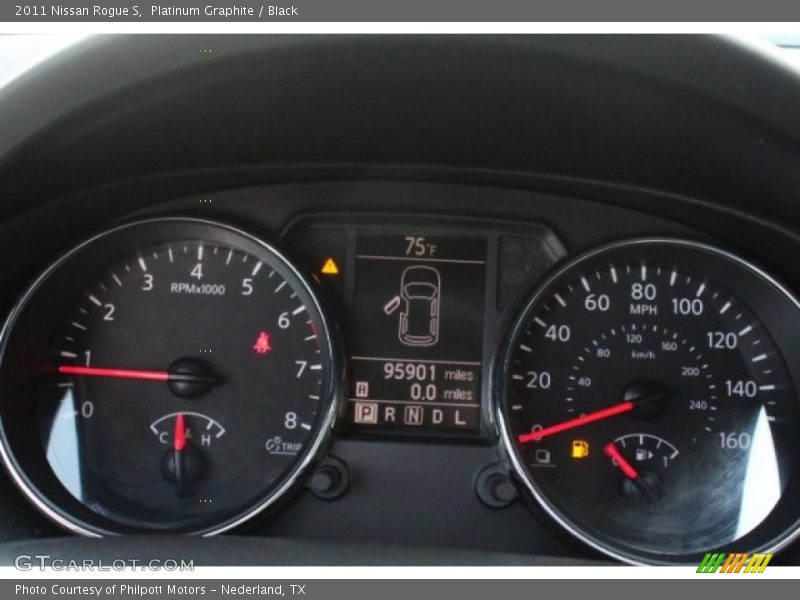 Platinum Graphite / Black 2011 Nissan Rogue S