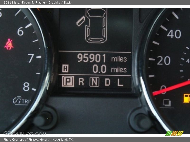 Platinum Graphite / Black 2011 Nissan Rogue S