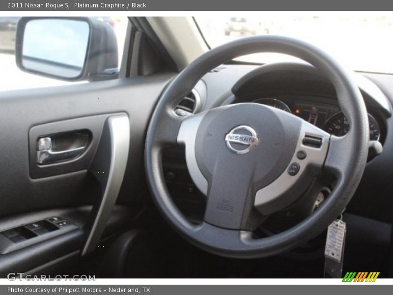 Platinum Graphite / Black 2011 Nissan Rogue S
