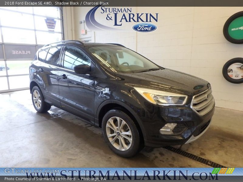 Shadow Black / Charcoal Black 2018 Ford Escape SE 4WD