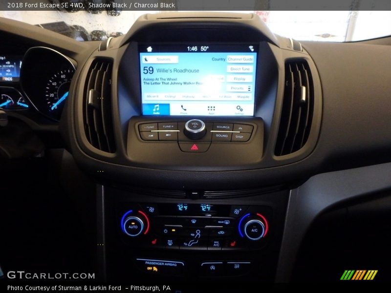 Shadow Black / Charcoal Black 2018 Ford Escape SE 4WD