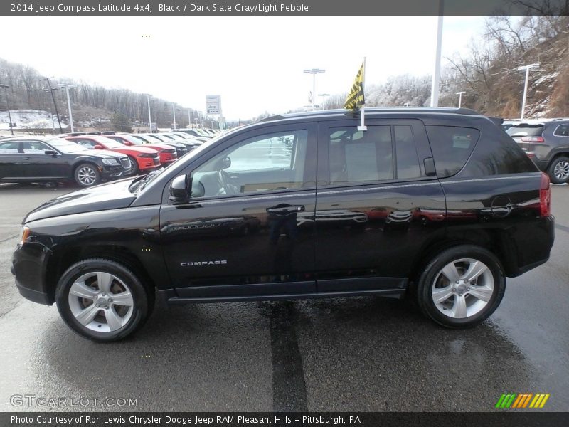 Black / Dark Slate Gray/Light Pebble 2014 Jeep Compass Latitude 4x4