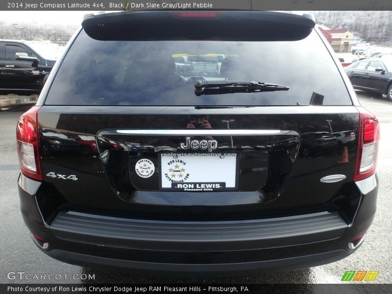 Black / Dark Slate Gray/Light Pebble 2014 Jeep Compass Latitude 4x4