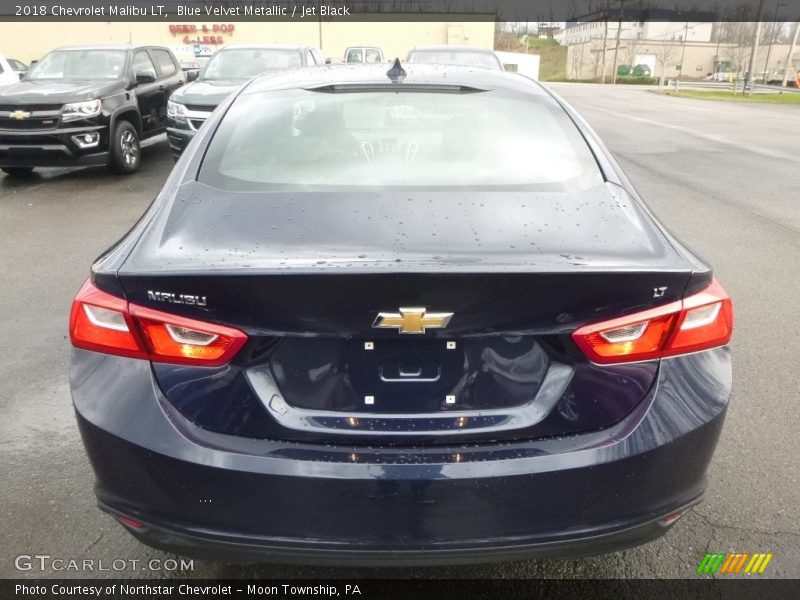 Blue Velvet Metallic / Jet Black 2018 Chevrolet Malibu LT