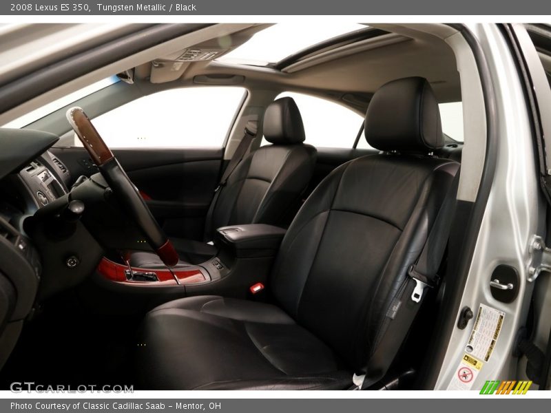 Tungsten Metallic / Black 2008 Lexus ES 350