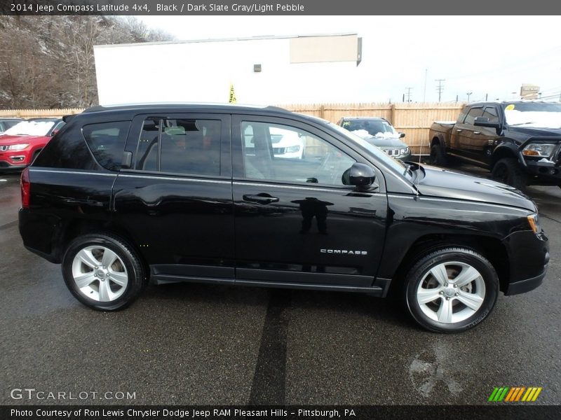 Black / Dark Slate Gray/Light Pebble 2014 Jeep Compass Latitude 4x4