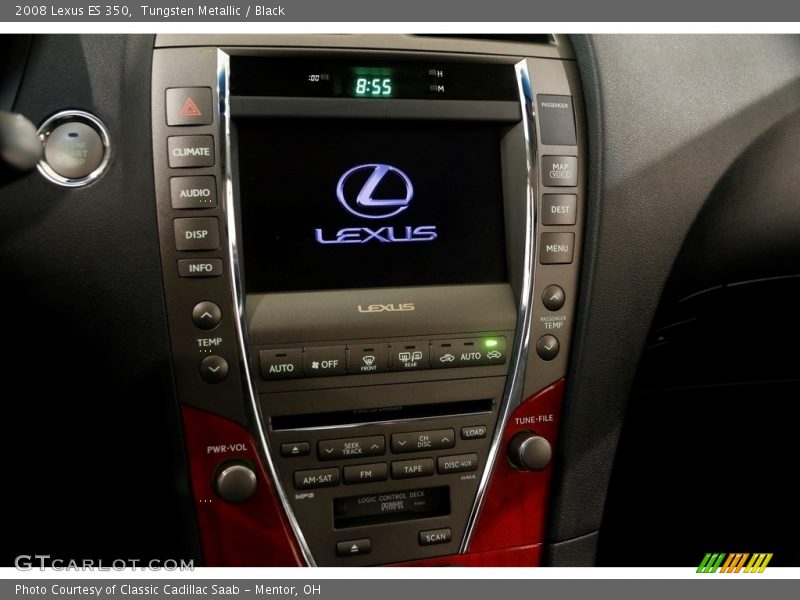 Tungsten Metallic / Black 2008 Lexus ES 350