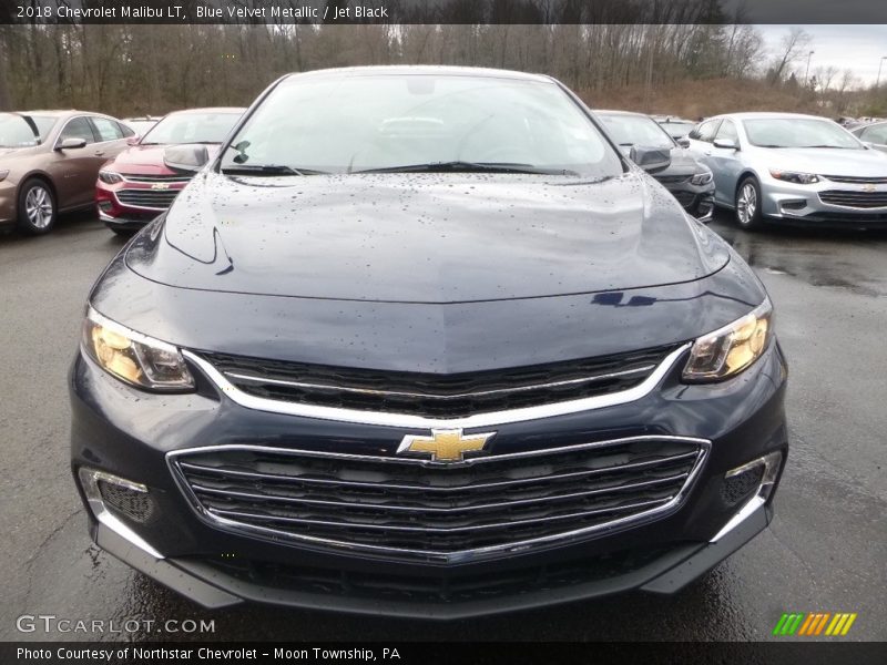 Blue Velvet Metallic / Jet Black 2018 Chevrolet Malibu LT