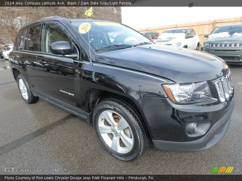 Black / Dark Slate Gray/Light Pebble 2014 Jeep Compass Latitude 4x4