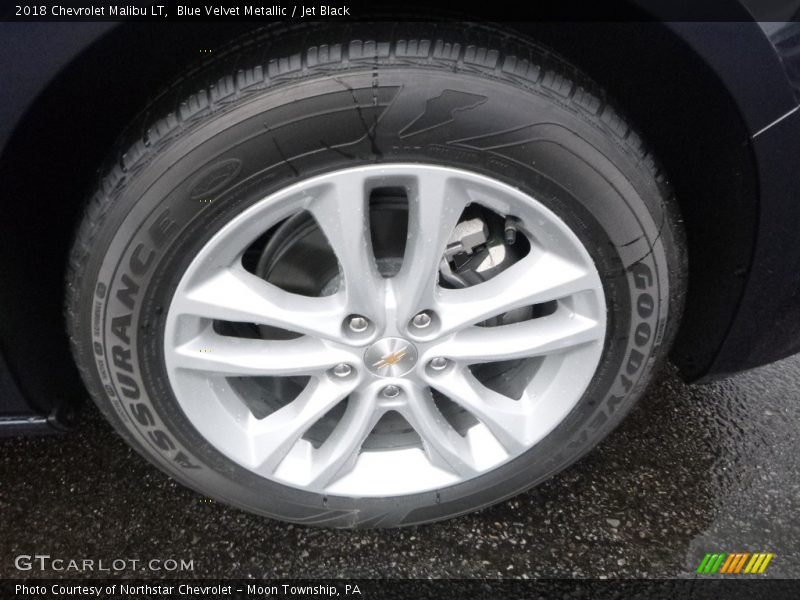 Blue Velvet Metallic / Jet Black 2018 Chevrolet Malibu LT