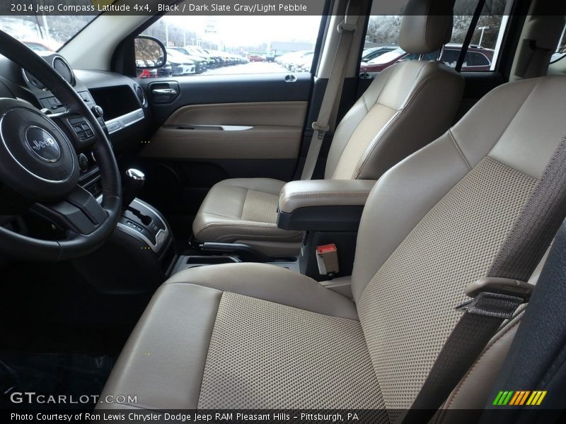 Black / Dark Slate Gray/Light Pebble 2014 Jeep Compass Latitude 4x4