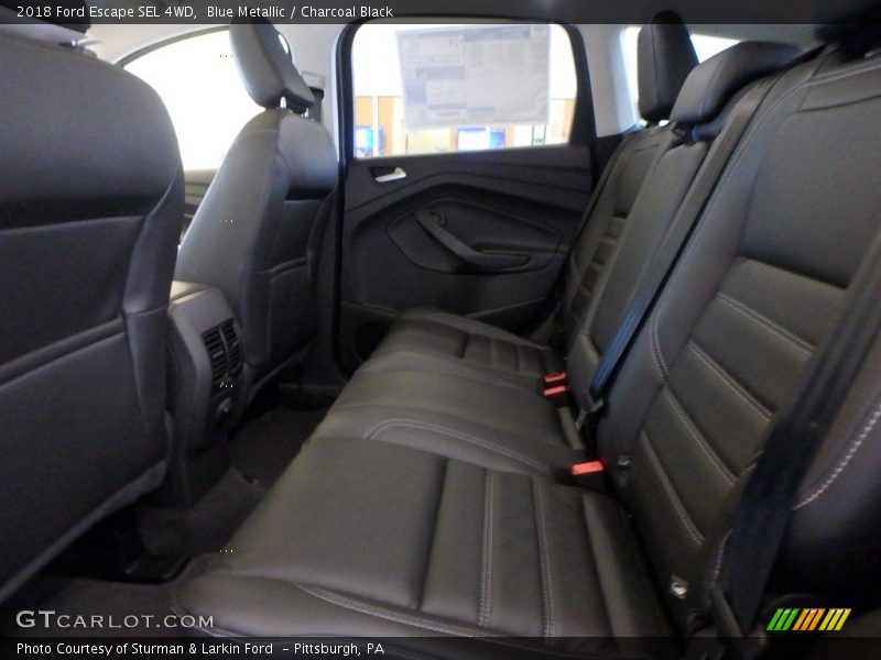 Blue Metallic / Charcoal Black 2018 Ford Escape SEL 4WD