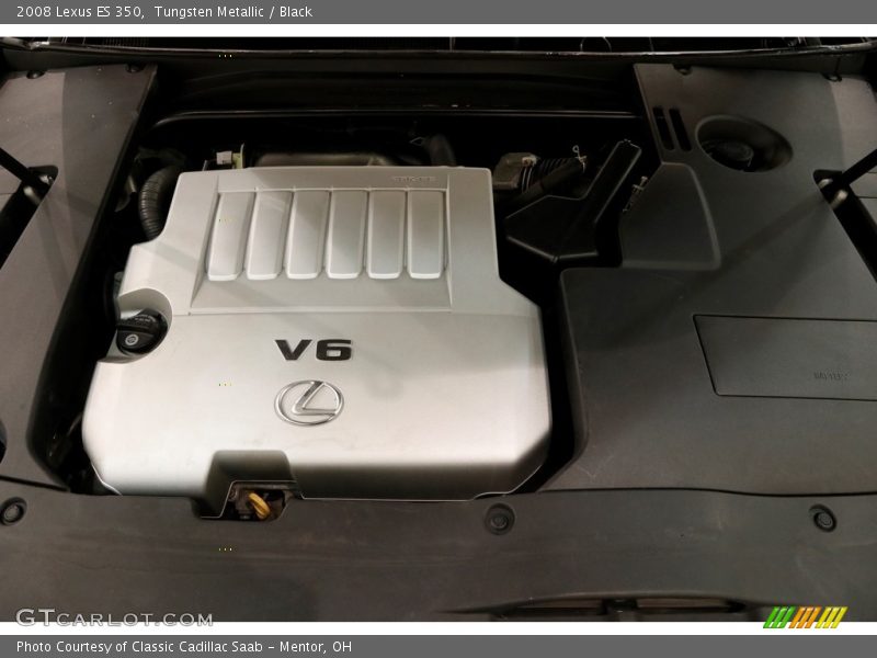 Tungsten Metallic / Black 2008 Lexus ES 350