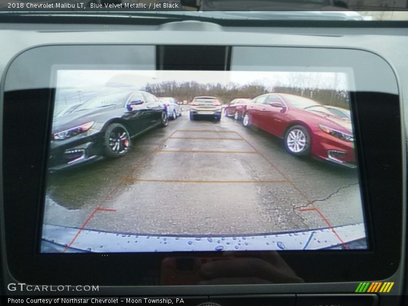 Blue Velvet Metallic / Jet Black 2018 Chevrolet Malibu LT